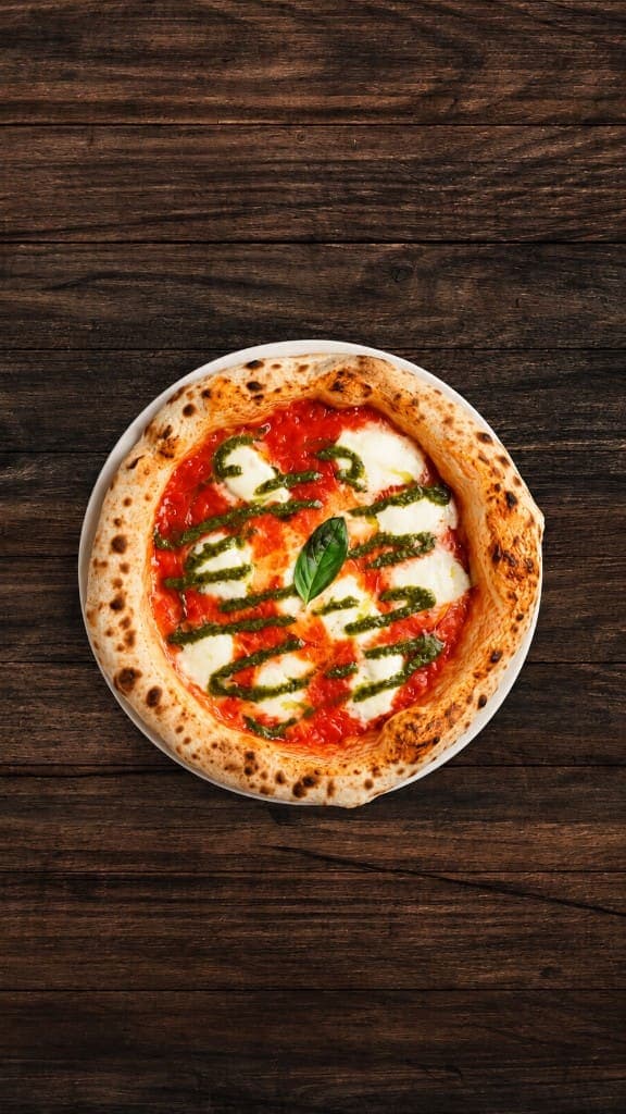 Pizza Margherita di Bufala media ración